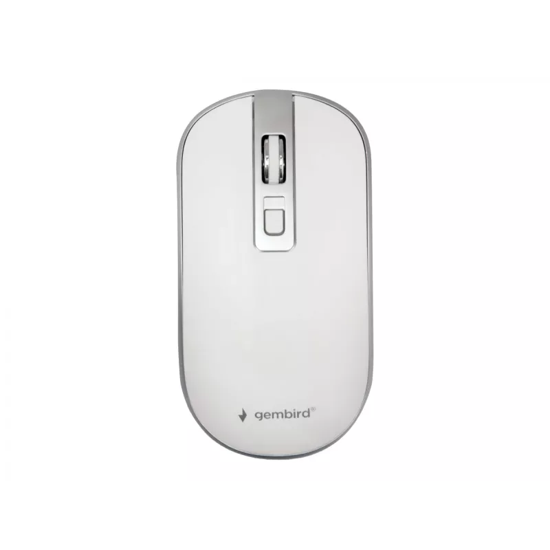 Ratón USB óptico inalámbrico blanco/plata MUSW-4B-06-WS Gembird