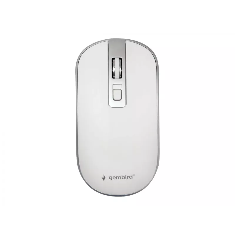 Ratón USB óptico inalámbrico blanco/plata MUSW-4B-06-WS Gembird