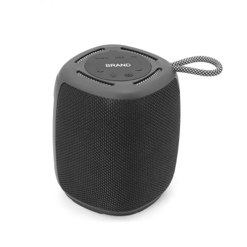 Altavoz portátil Gembird SPK-BT-LED-03-BK negro