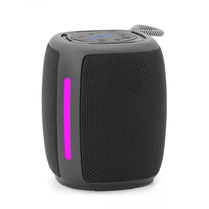 Altavoz portátil Gembird SPK-BT-LED-03-BK negro