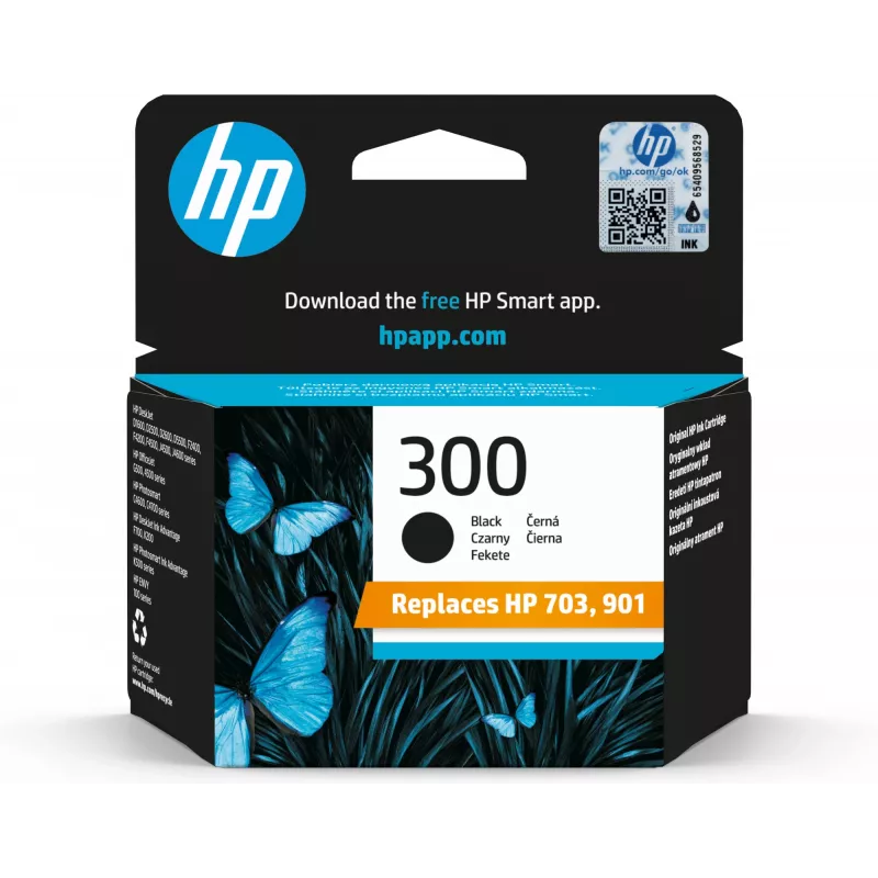 Tinta HP 300 negra Vivera 4 ml Deskjet D2560 F4280 All-in-One (ML)