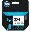 Cartucho de tinta original HP 304 tricolor