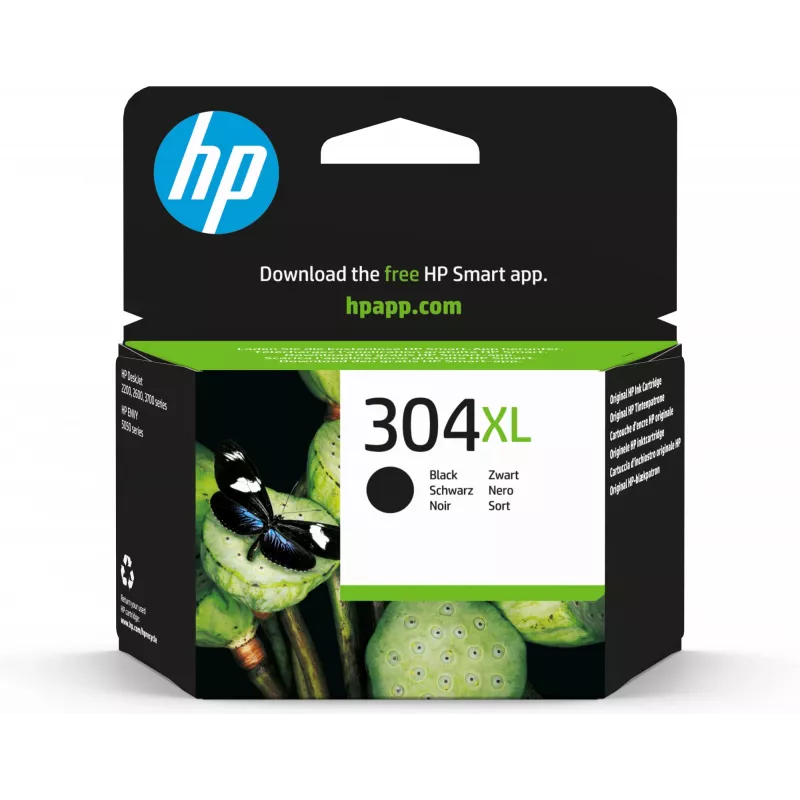 Cartucho de tinta HP 304XL negro