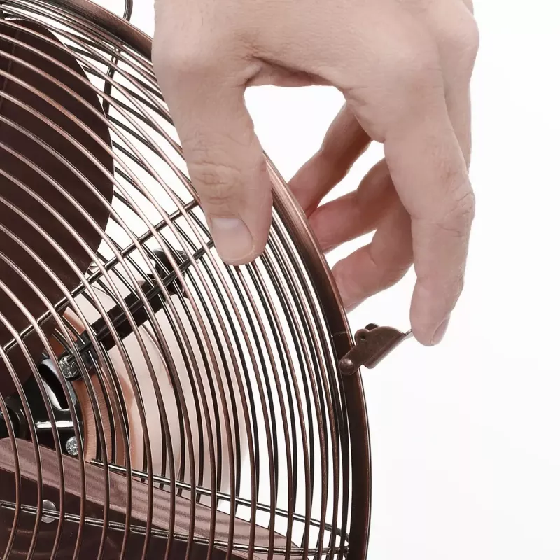 Ventilador de mesa Tristar VE-5970 Retro ventilador de mesa cobre 30 cm