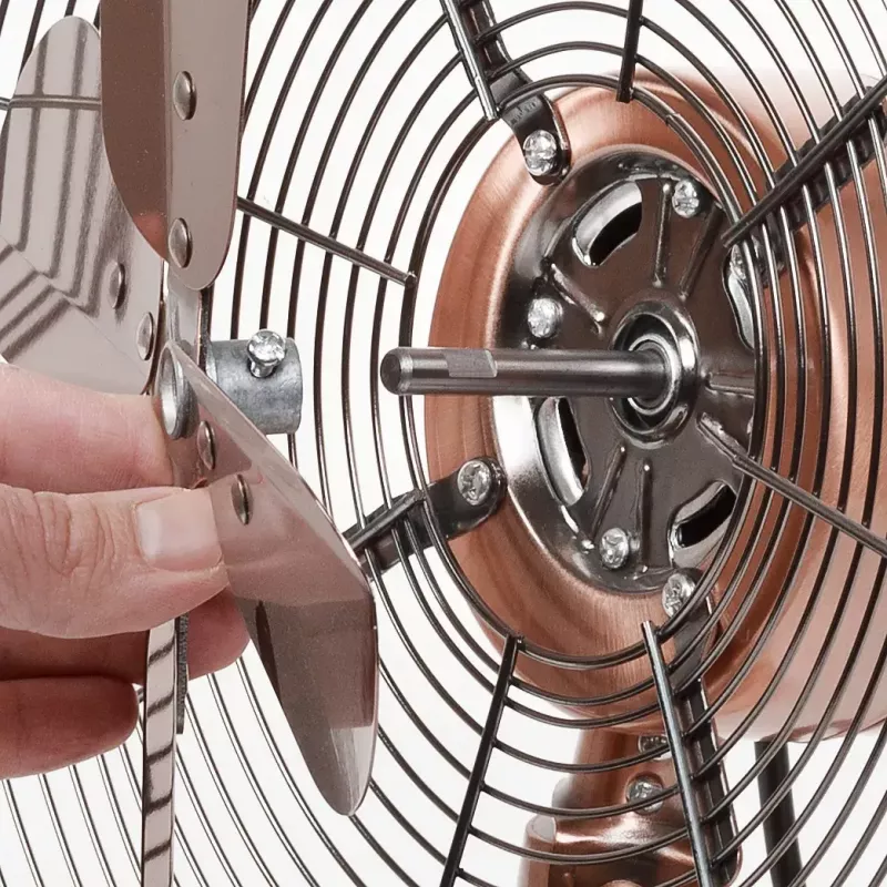 Ventilador de mesa Tristar VE-5970 Retro ventilador de mesa cobre 30 cm
