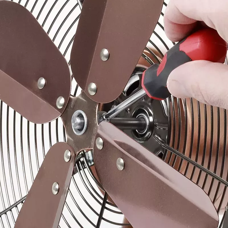 Ventilador de mesa Tristar VE-5970 Retro ventilador de mesa cobre 30 cm