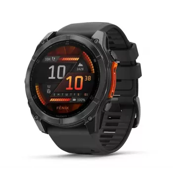 Garmin Fenix 8 3,56 cm (1,4) AMOLED 51 mm digital 454 x 454 píxeles pantalla táctil titanio WLAN GPS (satélite)