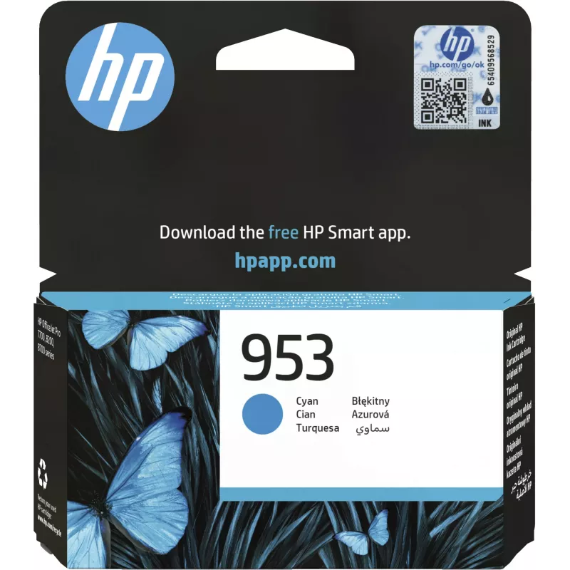 Cartucho HP 953 cian 630 páginas