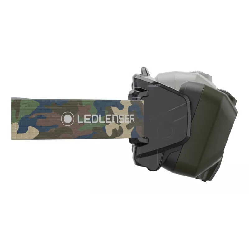Ledlenser HF8R Core RGB Camouflage - Linterna frontal LED, verde