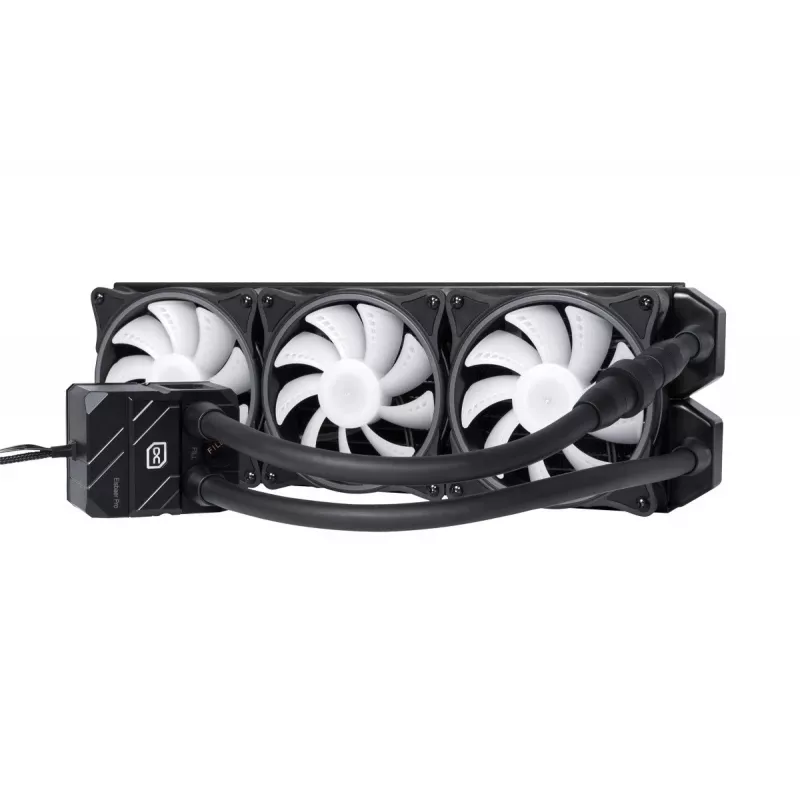 Alphacool Eisbaer Pro Aurora 360 refrigeración líquida todo en uno para procesador 12 cm negro, blanco 1 ud.