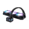 Alphacool Eisbaer Pro Aurora 360 refrigeración líquida todo en uno para procesador 12 cm negro, blanco 1 ud.