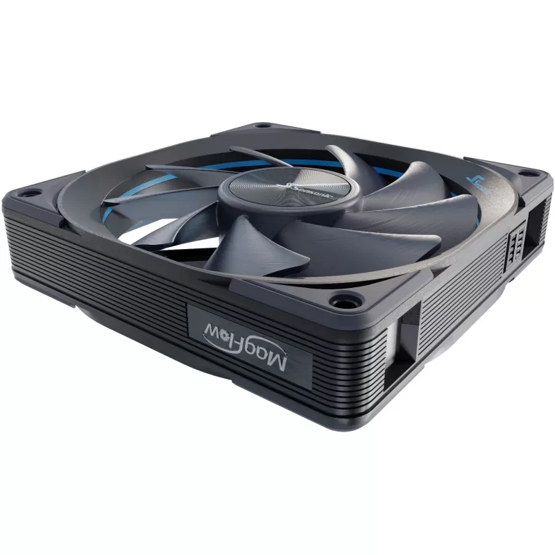 MagFlow 1225 PWM (kit de 1 ventilador) 120,4 x 124,2 x 26,6 mm / rodamiento hidrodinámico / 63,33 CFM / 33,78 dBa / 2000 rpm / cable magnético para una instalación sencilla (MAGFLOW-1)