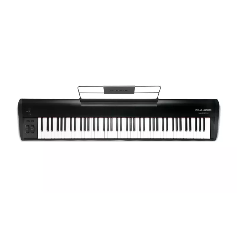 Teclado MIDI M-AUDIO HAMMER 88 88 teclas USB negro blanco
