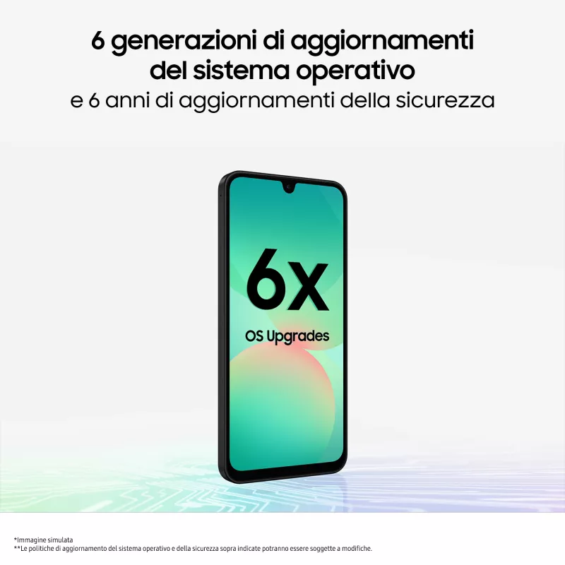 Samsung Galaxy A26 17 cm (6.7) Hybrid Dual SIM Android 15 5G USB Type-C 8 GB 256 GB 5000 mAh negro
