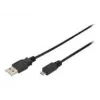 Cable Datalogic, Micro-USB, cable Micro-USB cliente, a un PC como cliente para base de acoplamiento o dispositivo Datalogic, 2 m (94A051968)
