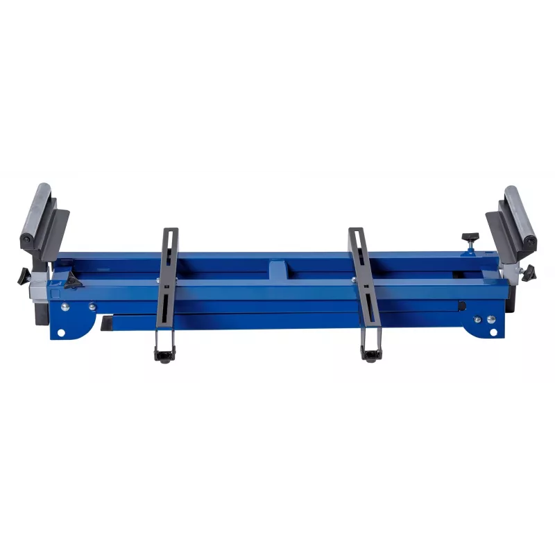 Soporte para sierra de ingletar Scheppach UMF1550, soporte metálico de 4 patas, capacidad de carga máx. 150 kg, longitud máx. 194,5 cm, tamaño 950×540×810 mm, negro
