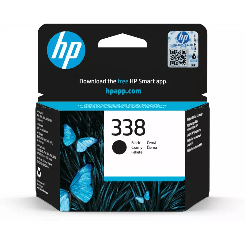 Tinta HP 338 11ml negro PS8150 8450 DJ5740 6540 6840 PSC2610 2710 2355 (ML)