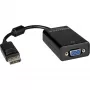 Adaptador de cable de vídeo DeLOCK 61848 0,125 m VGA (D-Sub) DisplayPort negro