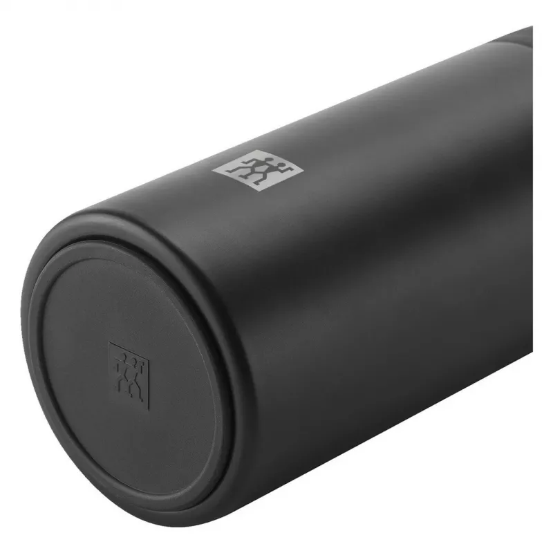 Botella isotérmica ZWILLING THERMO 0,42 L, acero inoxidable, negro, 7 h caliente / 10 h frío