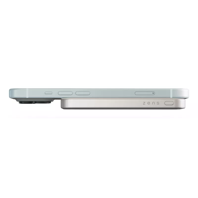 ZENS Pro 1 fino 5000 mAh Carga inalámbrica Blanco