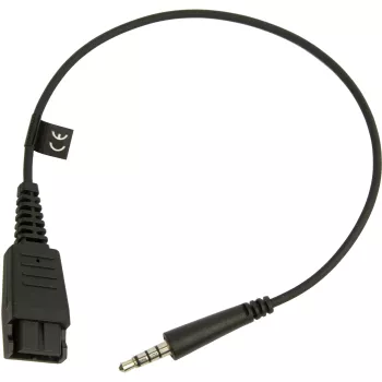 GN Jabra Jabra - Adaptador de auriculares - conector macho mini a Quick Disconnect macho - para SPEAK 410, 410 MS (8800-00-99)
