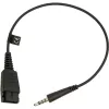 GN Jabra Jabra - Adaptador de auriculares - conector macho mini a Quick Disconnect macho - para SPEAK 410, 410 MS (8800-00-99)