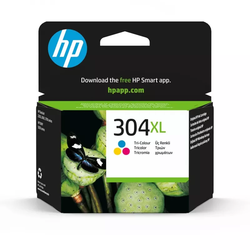 Cartucho de tinta HP 304XL Tricolor Original