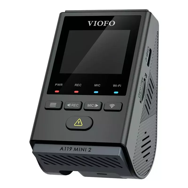 Dashcam VIOFO A119 MINI 2-G GPS – 1 canal Quad HD 2560×1440, Sony STARVIS 2 IMX675, 60 fps, 140° F1.6, GPS, Wi‑Fi, Dual‑Band, modo aparcamiento