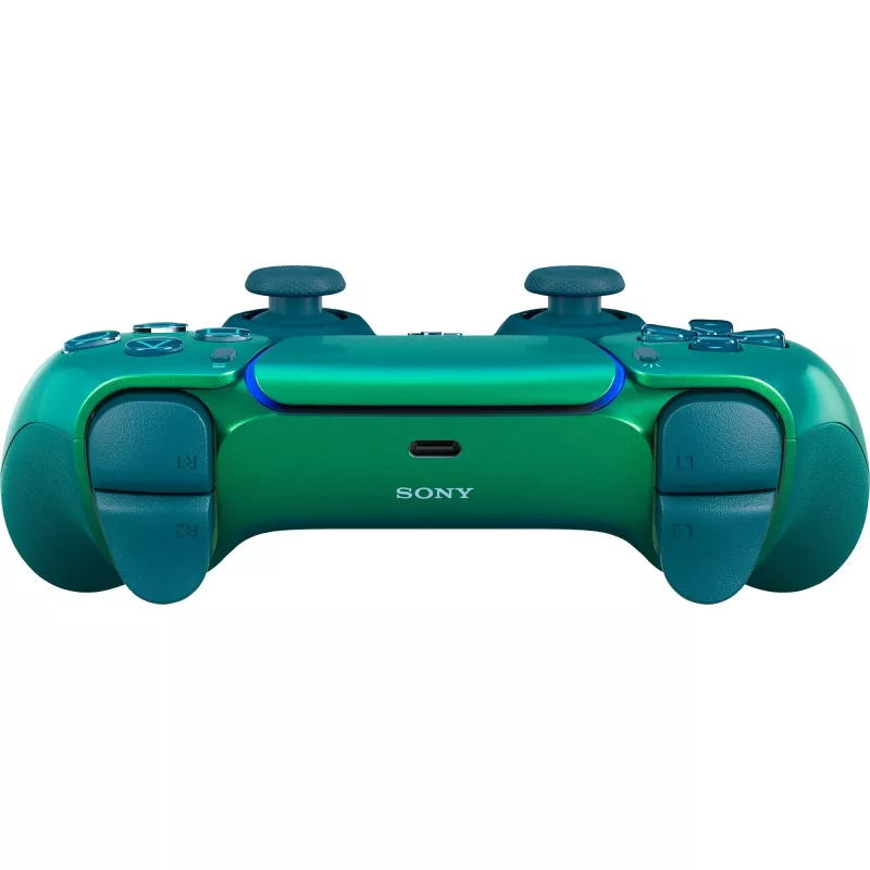 Mando inalámbrico Sony para PlayStation 5 y iOS – Bluetooth/USB-C, analógico/digital, batería integrada, 160×106×66 mm, Turquesa