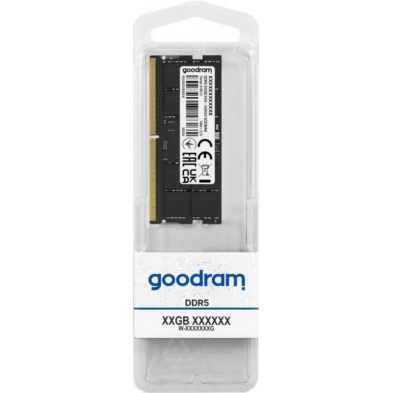 Goodram 16GB DDR5 5600MHz CL40 SR SODIMM módulo de memoria 1 x 16 GB
