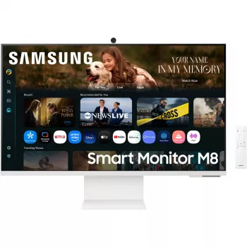 Monitor LCD | SAMSUNG | LS32FM801UUXDU | 32 | Smart/4K | Panel VA | 3840x2160 | 16:9 | 60 Hz | 4 ms | Color Blanco | LS32FM801UUXDU