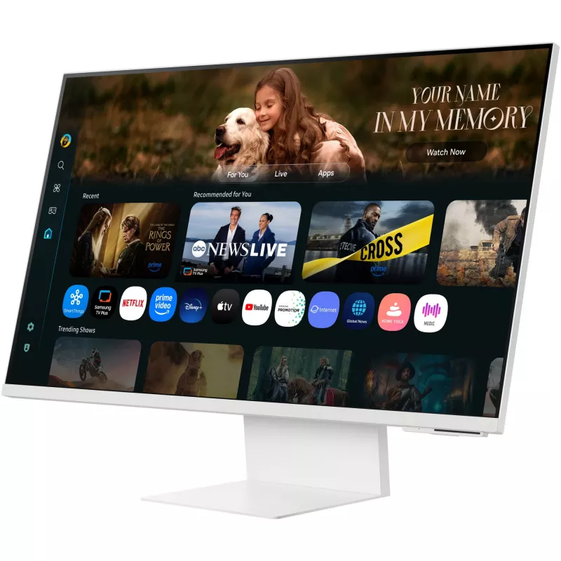 Monitor LCD | SAMSUNG | LS32FM801UUXDU | 32 | Smart/4K | Panel VA | 3840x2160 | 16:9 | 60 Hz | 4 ms | Color Blanco | LS32FM801UUXDU