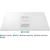 Monitor LCD | SAMSUNG | LS32FM801UUXDU | 32 | Smart/4K | Panel VA | 3840x2160 | 16:9 | 60 Hz | 4 ms | Color Blanco | LS32FM801UUXDU