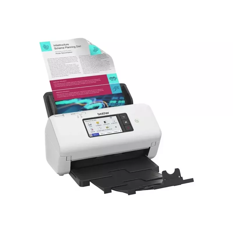 Escáner de documentos Brother ADS-4700W Wireless Dúplex 600 dpi