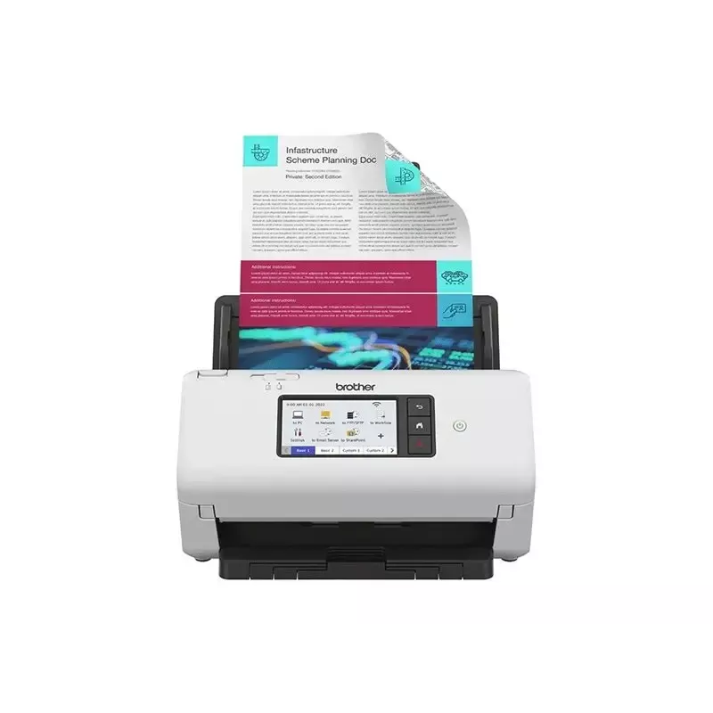 Escáner de documentos Brother ADS-4700W Wireless Dúplex 600 dpi
