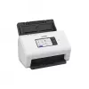 Escáner ADF + alimentación Brother ADS-4900W 600 x 600 DPI A4 Negro Blanco