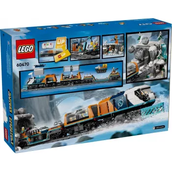 LEGO CITY 60470 Tren Arctic Polar Express de exploración