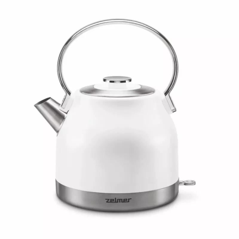 Hervidor de agua Zelmer ZCK7940 1,5 L 2200 W acero inoxidable, blanco