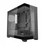 Caja de ordenador Darkflash C218M + 6 ventiladores ARGB (negro)