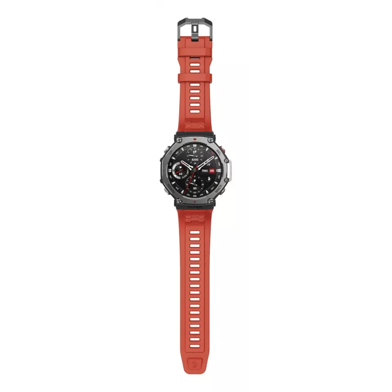 Smartwatch Amazfit T-Rex 3 Lava — AMOLED de 1,5