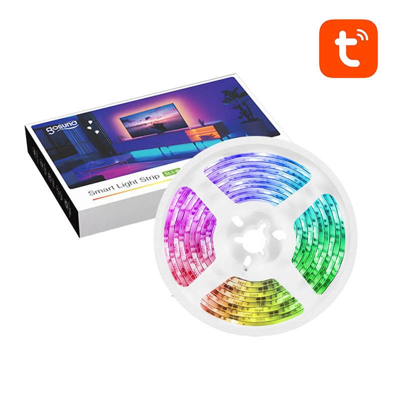 Tira de luz LED RGB WiFi inteligente Gosund SL1 (2,8m), Tuya