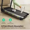 Urevo cinta de correr con escritorio integrado para trabajar y entrenar Foldi 3S peso máximo de usuario 120 kg velocidad mínima 1 km/h velocidad máxima 12 km/h