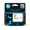 HP 22 cartucho de tinta original tricolor capacidad estándar 5 ml 165 páginas pack de 1