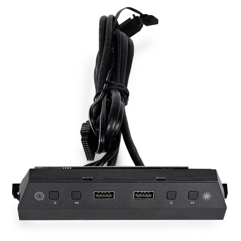 Conector hembra USB Lian Li LAN216-1 negro 19 pines USB 3.0