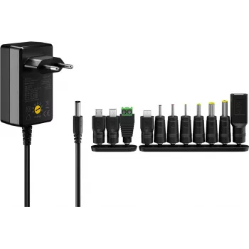 Goobay 64569 cargador para dispositivos móviles universal negro AC - DC interior (64569)