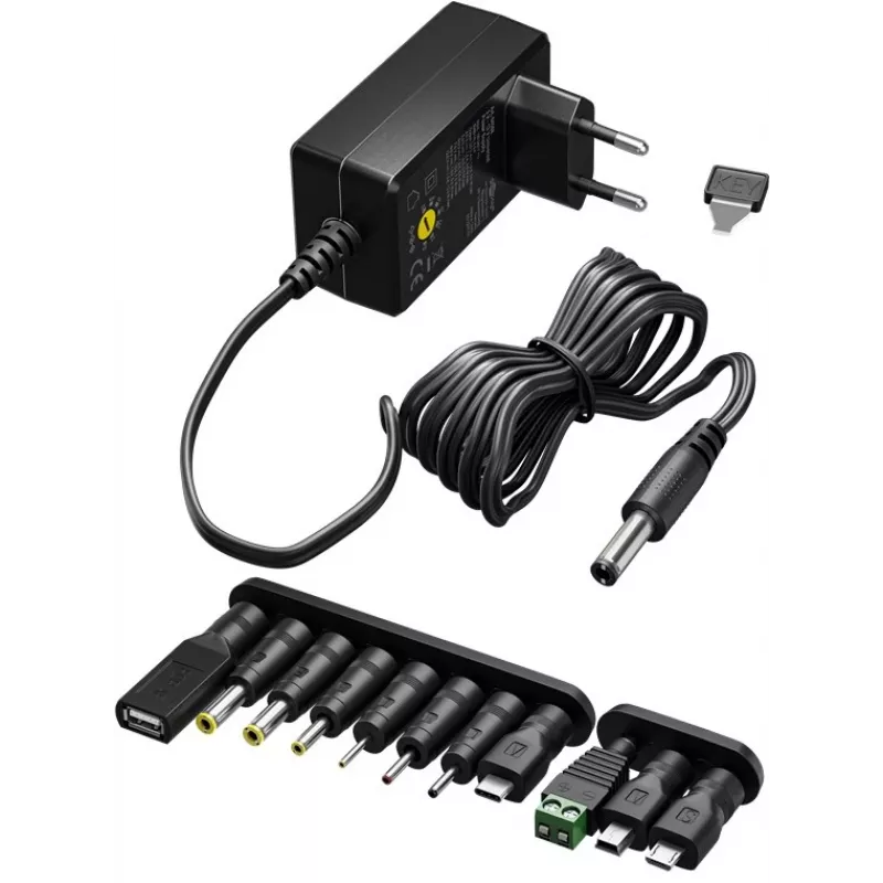 Goobay 64569 cargador para dispositivos móviles universal negro AC - DC interior (64569)