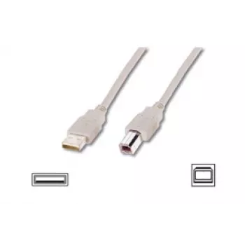Logilink cable de conexión USB 2.0 USB-A a USB-B conector macho USB A conector macho USB B