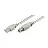Logilink cable de conexión USB 2.0 USB-A a USB-B conector macho USB A conector macho USB B
