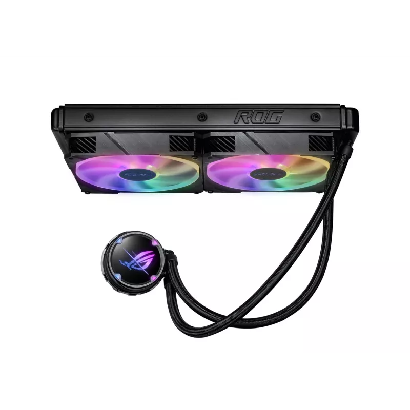 ASUS ROG STRIX LC II 280 ARGB refrigeración líquida todo en uno para procesador 14 cm negro 1 ud.