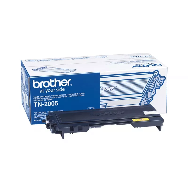 Brother TN-2005 cartucho de tóner, negro, 1500 páginas